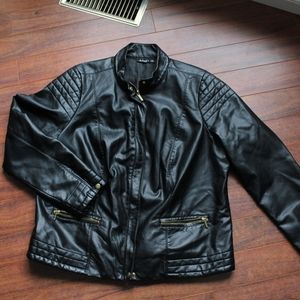 A.N.A faux leather jacket